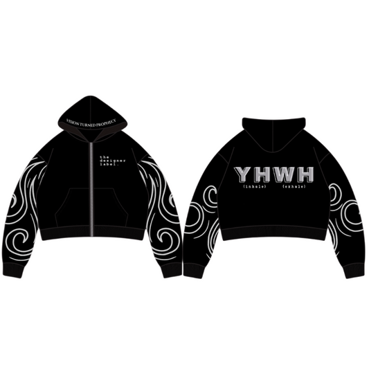 YHWH Zip Up Hoodie