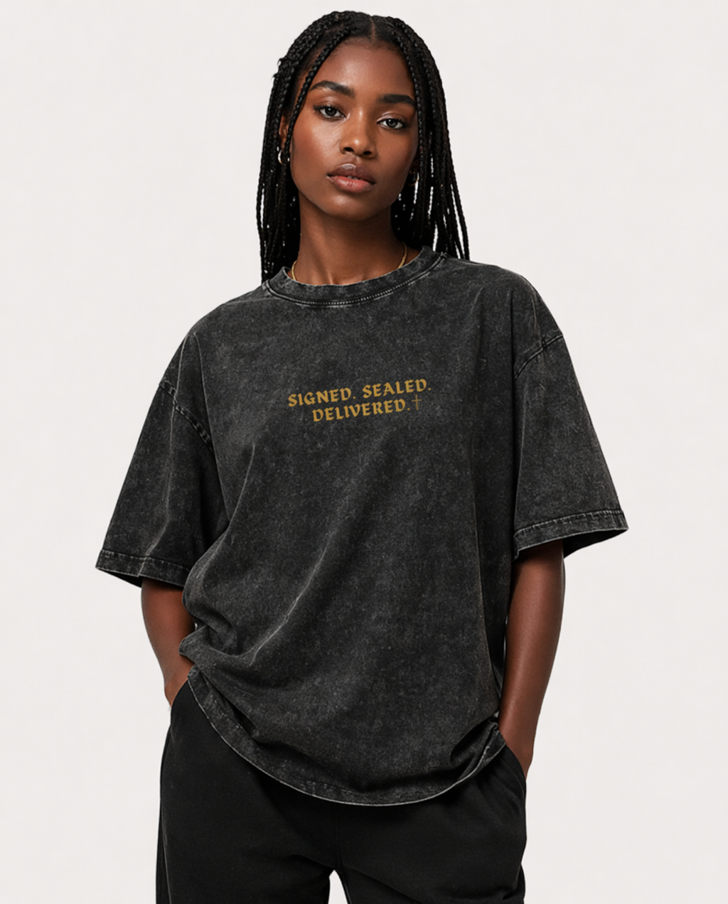 Signed Sealed Delivered (Black)