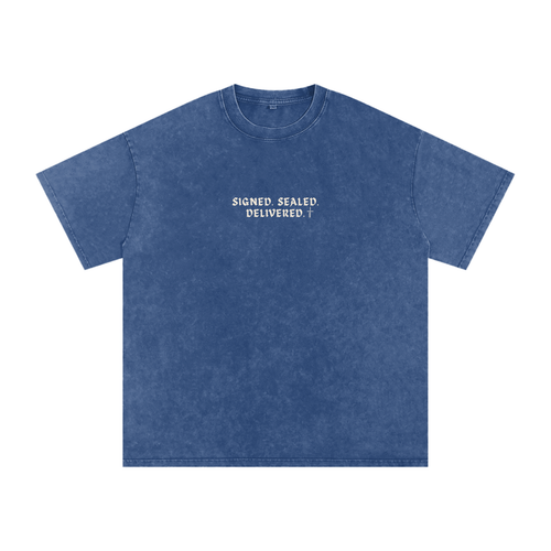Signed Sealed Delivered (Blue)